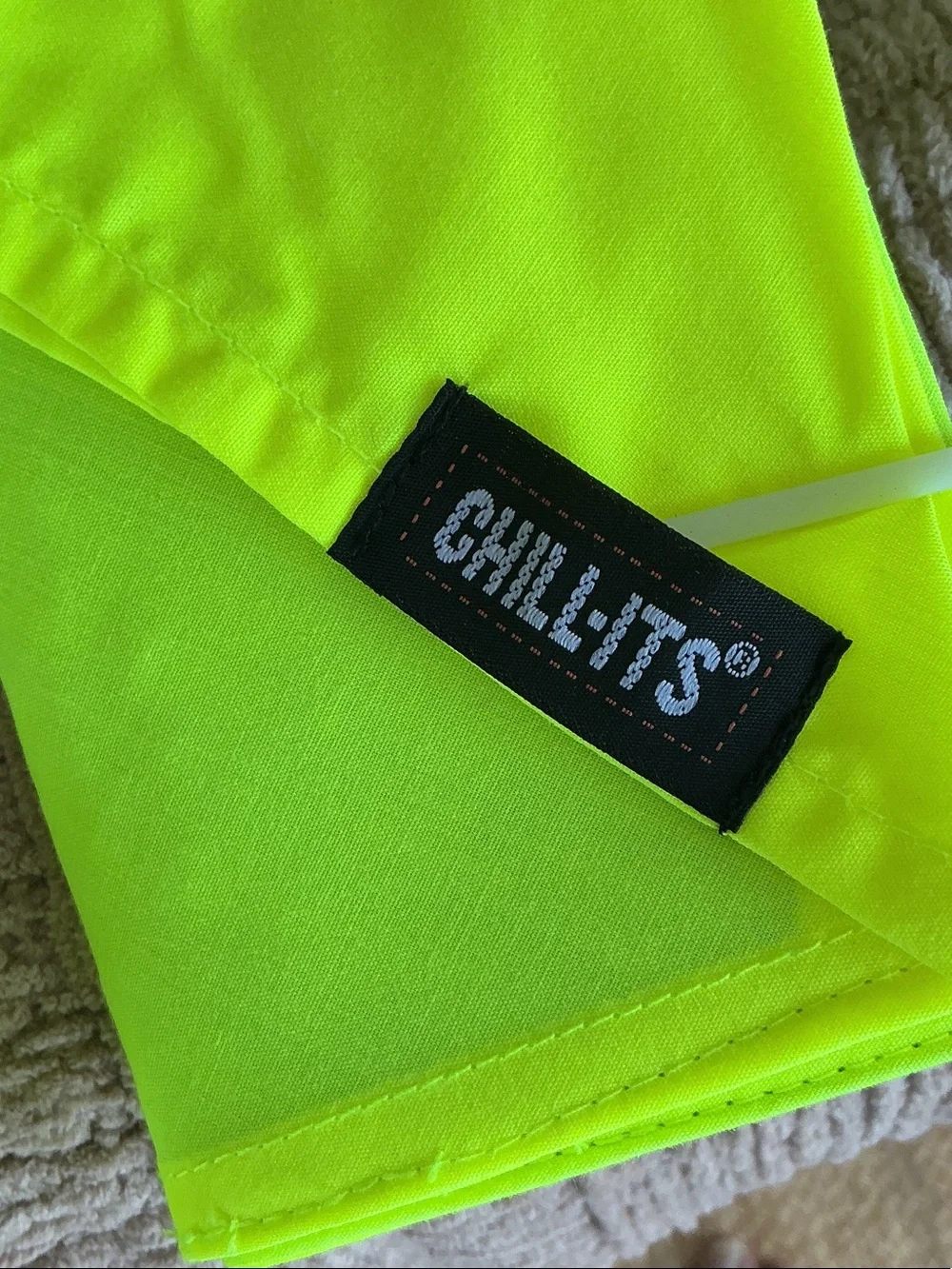 Chill-Its Evaporative Cooling Neck Gaiter - High-Vis Yellow 2x